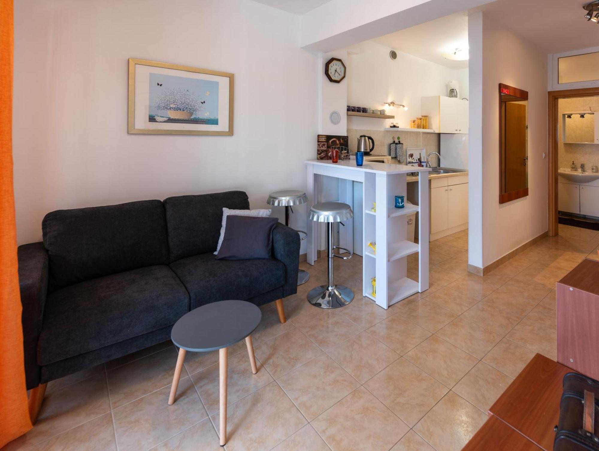 Apartment Anamaria With Seaview Петркане Екстериор снимка