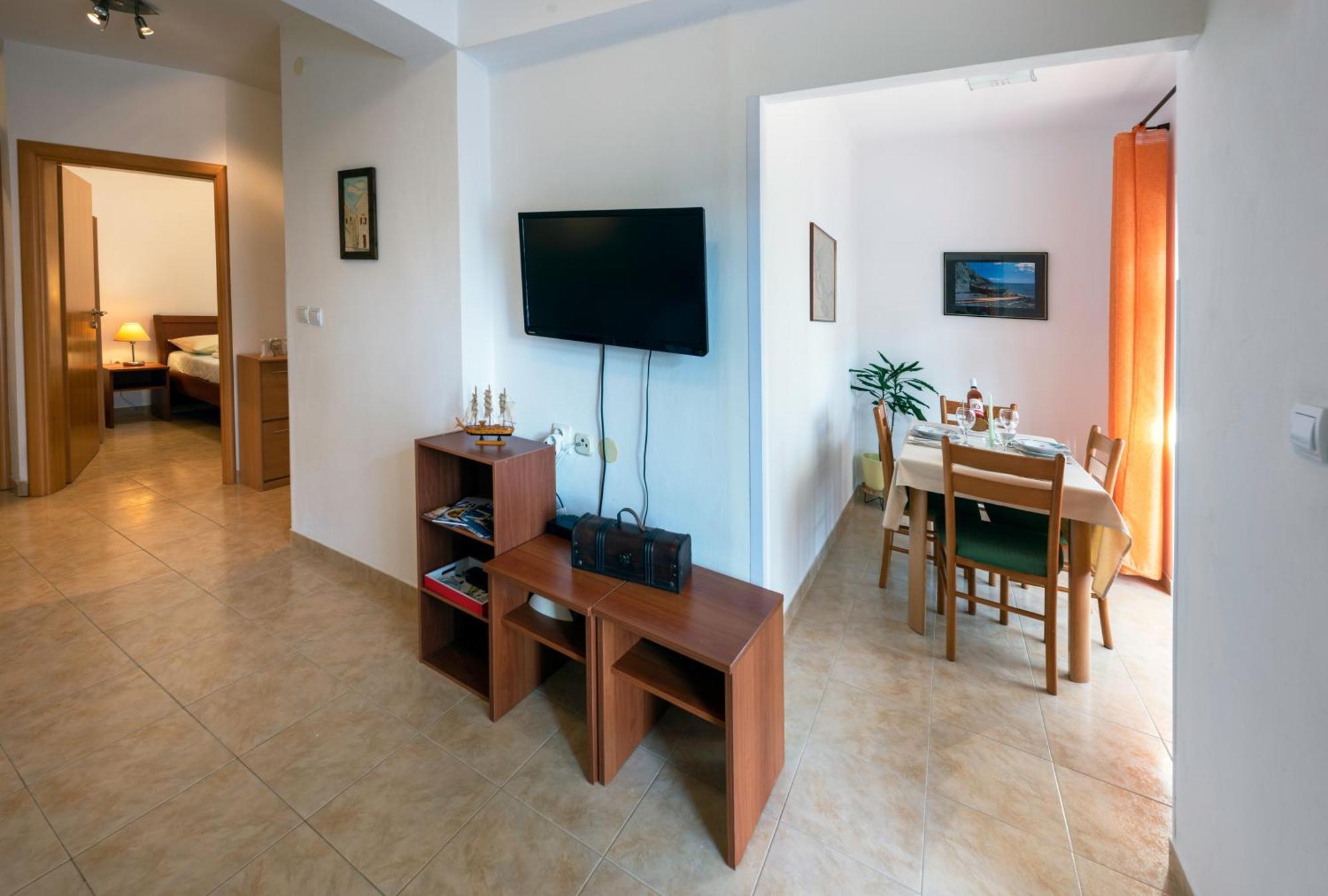 Apartment Anamaria With Seaview Петркане Екстериор снимка