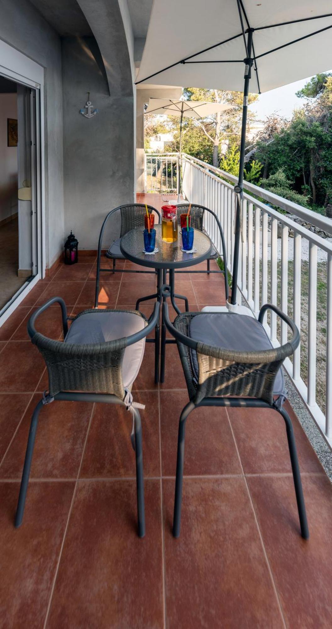 Apartment Anamaria With Seaview Петркане Екстериор снимка