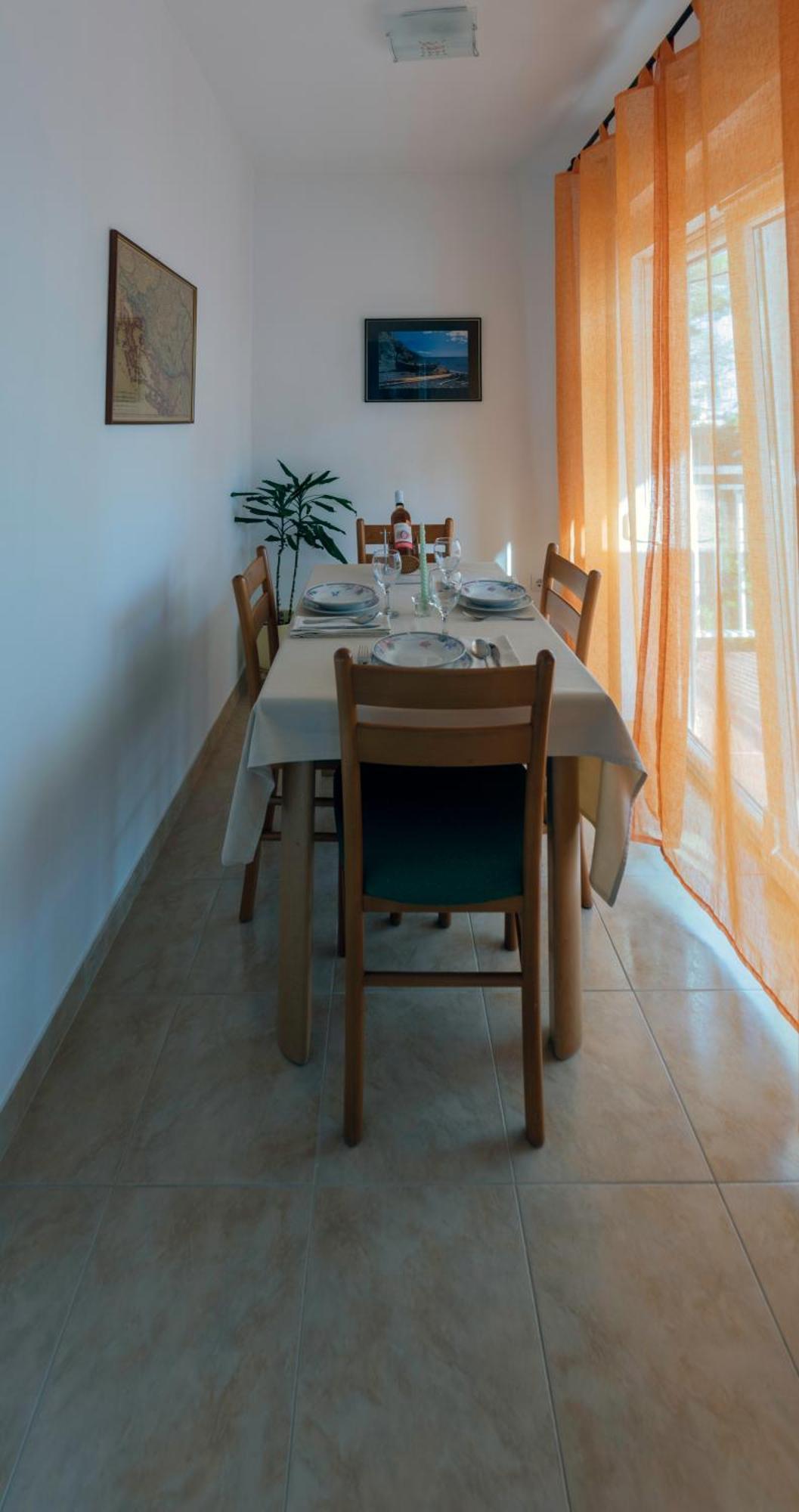 Apartment Anamaria With Seaview Петркане Екстериор снимка