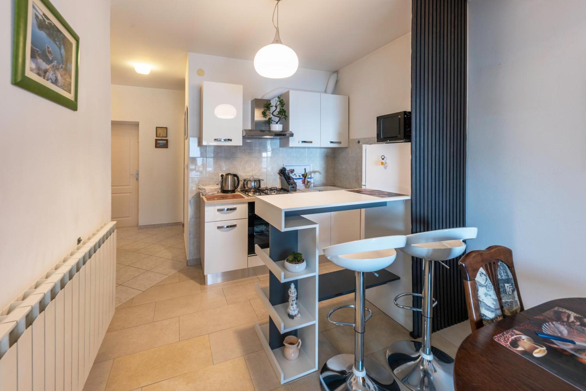 Apartment Anamaria With Seaview Петркане Екстериор снимка