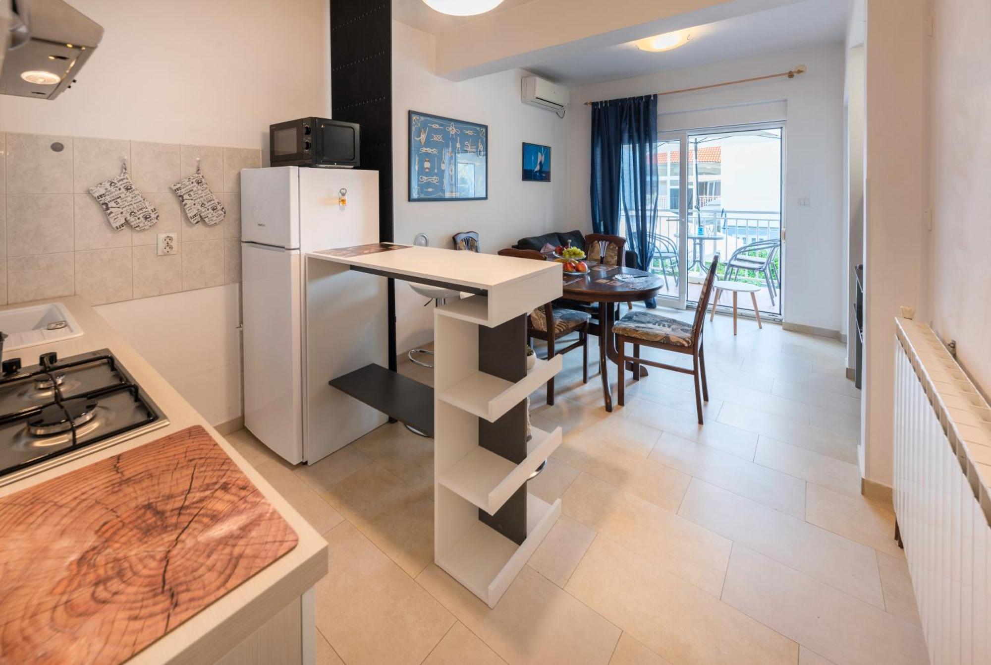 Apartment Anamaria With Seaview Петркане Екстериор снимка